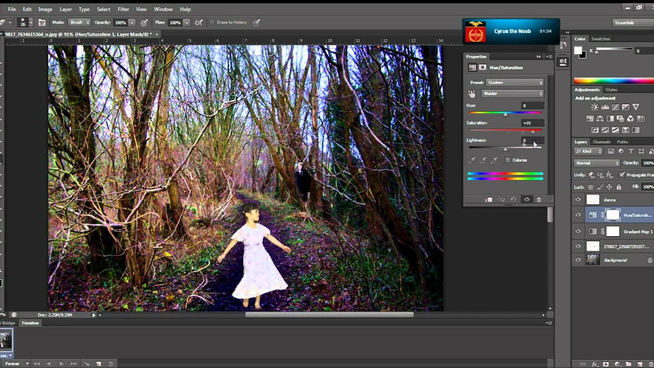 Speedart - Slenderman - Nald FX (1080p HD)