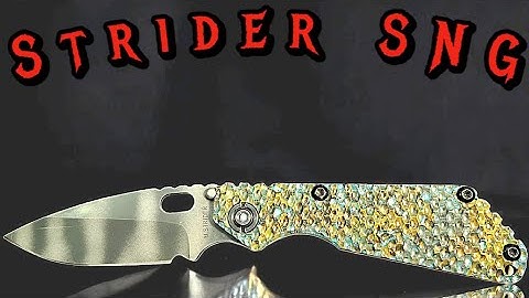 A True All American Grail?! Strider SNG Overview and Review