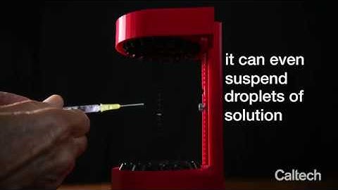 Ultrasonic Levitator for Chemical Mixing