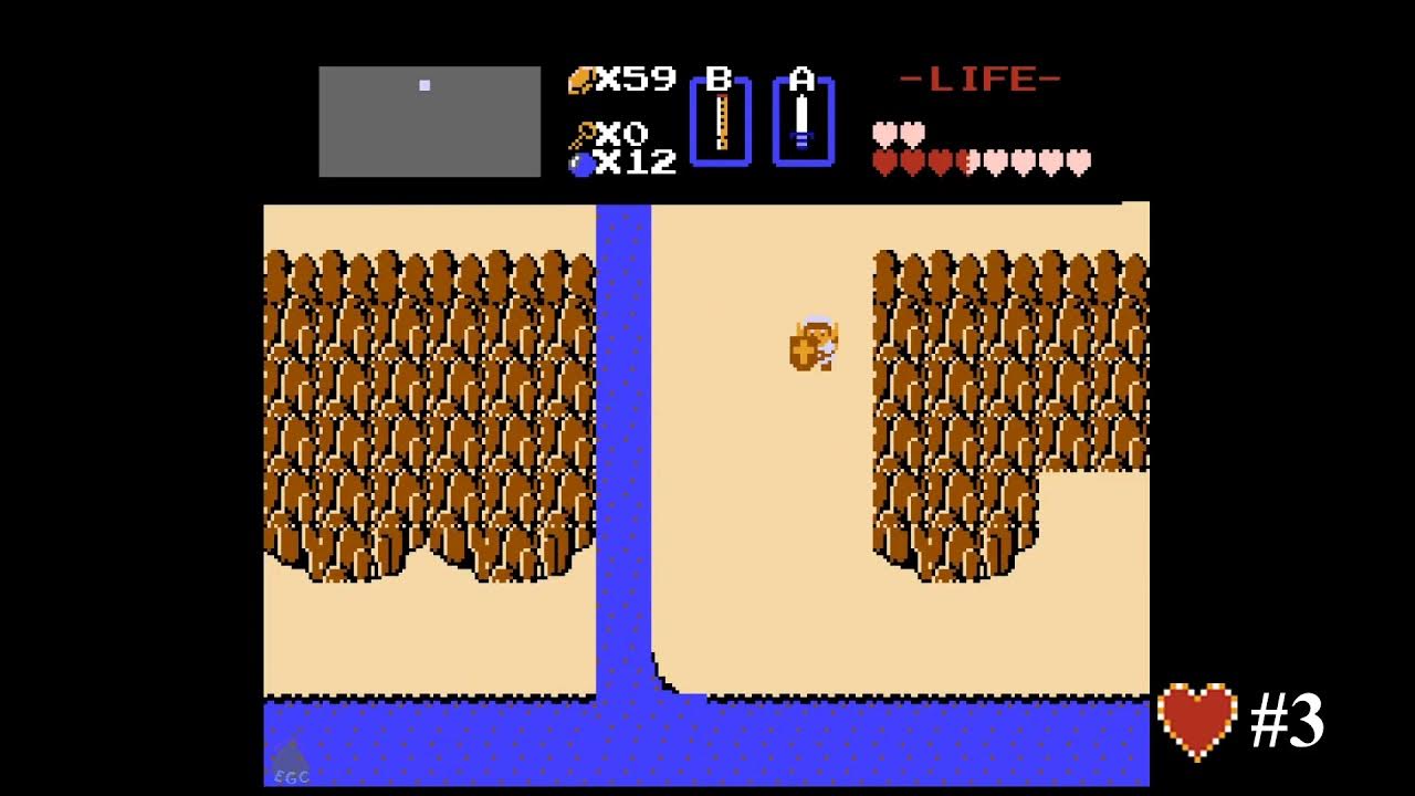 All Overworld Heart Container Locations (2nd Quest) The Legend of Zelda 2nd Quest 100