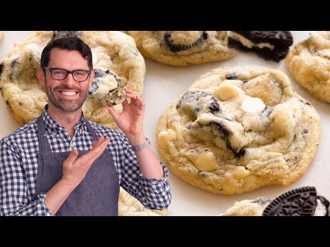 The BEST Cookies and Cream Cookies Recipe  Preppy Kitchen