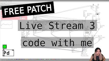 (28) Pure Data - 8v01d - Live Stream 3 [Code With Me]