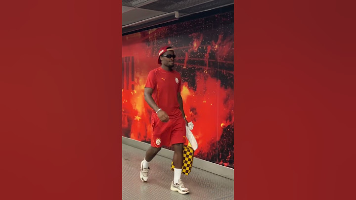 Michy Batshuayi’nin maç sonu tarzı! #galatasaray