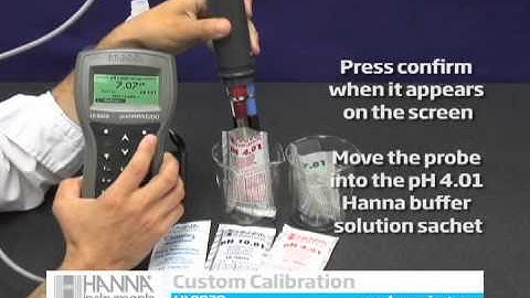 Analytical Measurements: Custom Calibration of the HI 9828