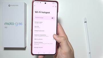 Motorola G86 5G / G86 Power: internet delen (hotspot instellen)
