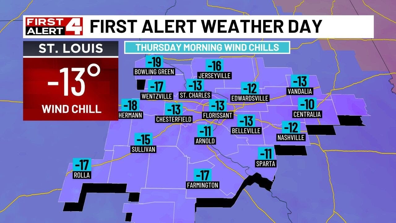 First Alert: Tricky Travel This Morning, Dangerously Cold Wind Chills ...