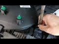 Opel Insignia Driver Door Panel Removal and Window Switch Removal