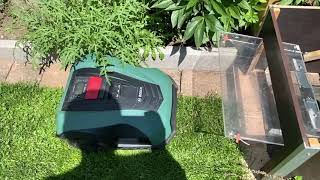 Bosch Indego Rasenmähergarage für Mähroboter außerhalb der Mähfläche Teil 2