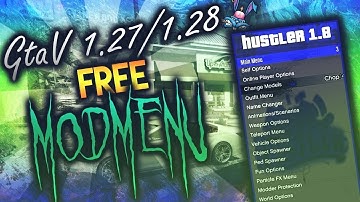🔴Gta 5 Online/Offline 1.27/1.28 Mod Menu Hustler 1.8 +Download🔵