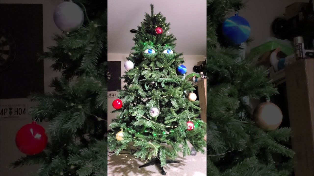 Giant Singing Christmas Tree with Backup Singers YouTube