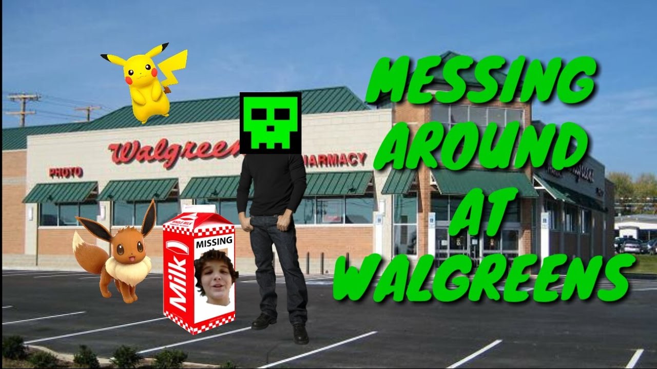 Messing around at Walgreens | the worst has yet to come