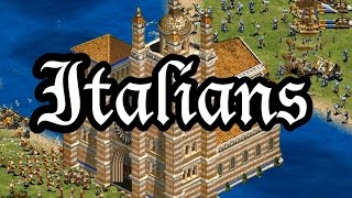 Italians Overview AoE2