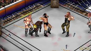 FirePro Fantasy - Strowman & Lashley vs. Hansen & Brody (Barbwire Deathmatch)