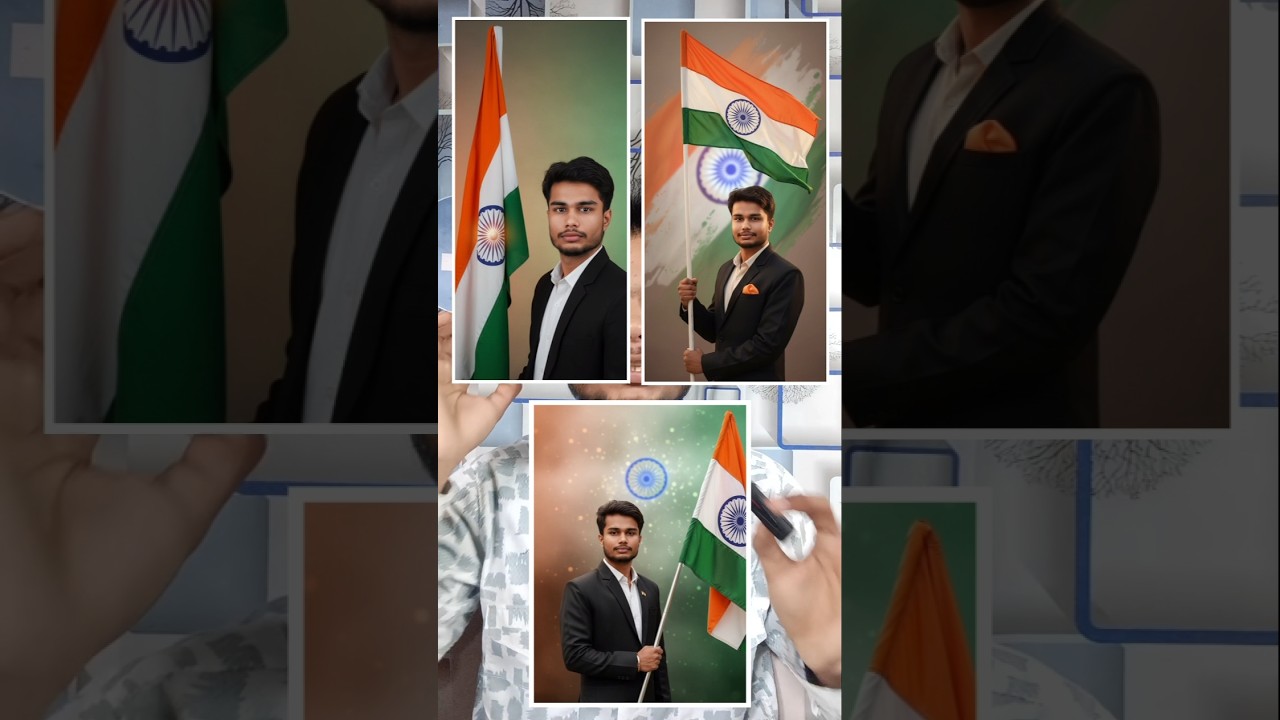 26 January Republic Day Photo Editing 🇮🇳 | AI Se Professional Tiranga Photo 