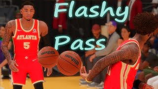 how to make flashy passes in nba 2k24