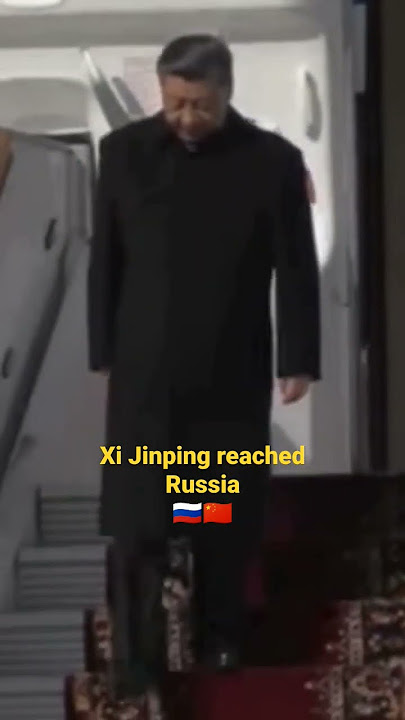 xi Jinping reached Russia 🇷🇺🇨🇳 #putin #russia #shortvideo #shorts #moscow #india#pmmodi #china