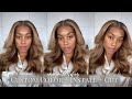 HOW TO: FROM BLACK TO ASH BLONDE BROWN W/ MONEY PIECES | WIG TUTORIAL | SUNBER HAIR
