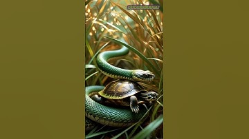 The Snake’s Gentle Help #trending #shorts #funny #youtubeshorts #cute #viralvideo #animals #ai