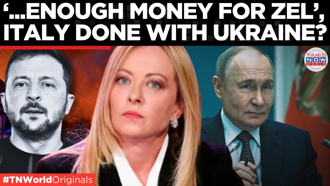 ITALY REVOLT: Parliament Moves To Block Funding For Zelensky, Meloni Pivots to Putin?