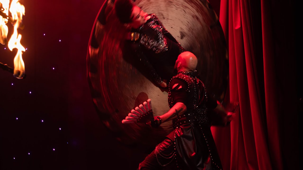 New⚔️🔥BLADE2BLADE🔥⚔️Tyrone & Margo 🔪🖤Knife Throwing at✨BILLIONARE DUBAI🎭