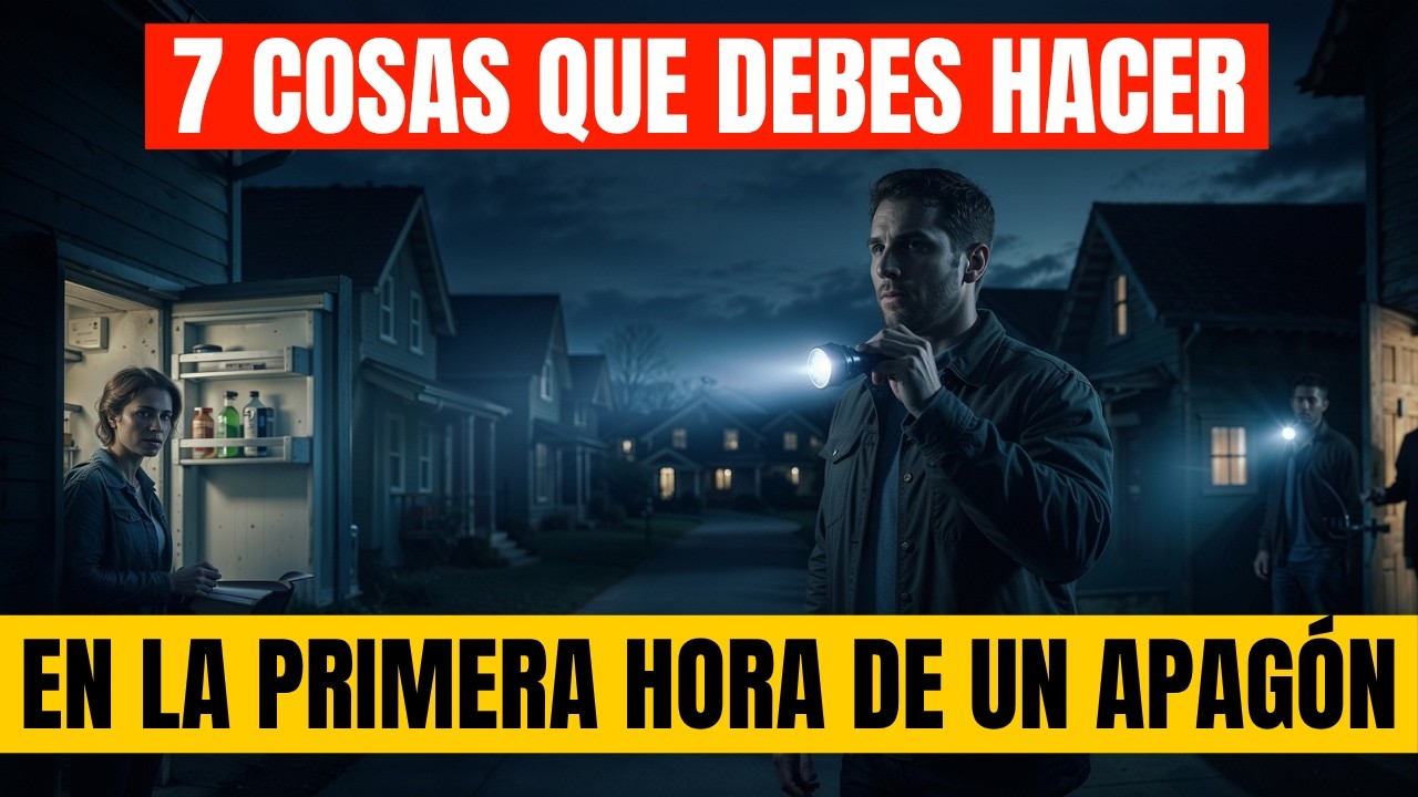 7 Cosas que Hacer en la Primera Hora de un Apagón (Supervivencia Durante un Apagón)