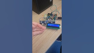 LCD Distance measuring Arduino