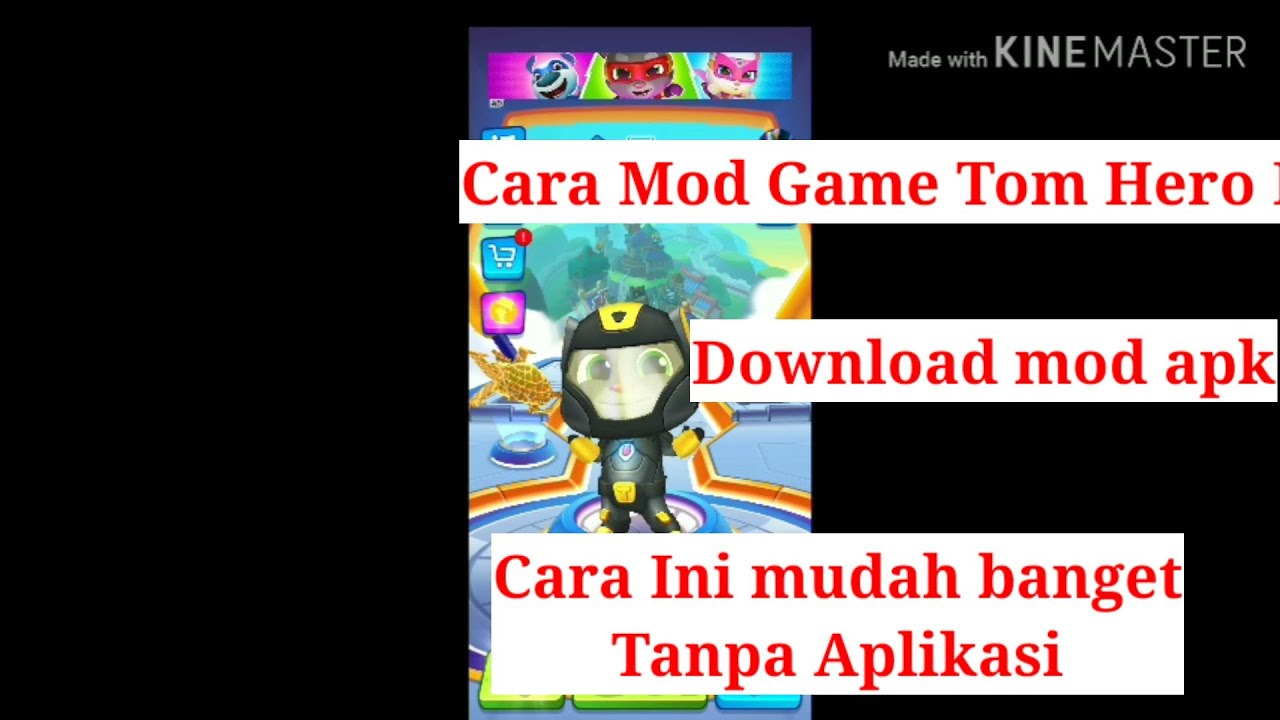 Cara Mod apk Tom hero mudah - YouTube