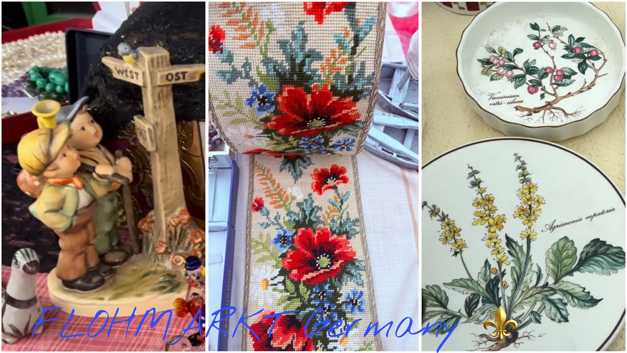 Поиски КрАсОты!⚜️M O S E R! Villeroy&Boch! БАРАХОЛКА Германии!