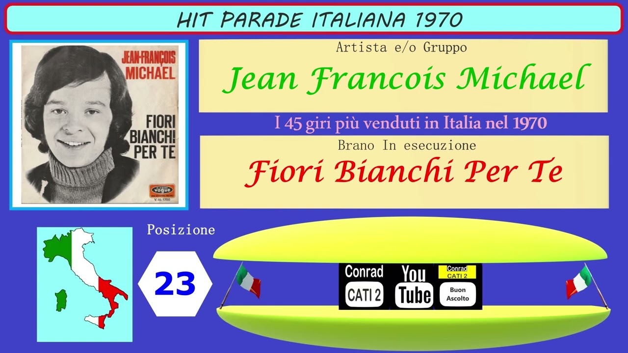 23. Jean Francois Michael - Fiori Bianchi Per Te