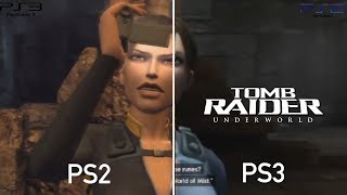 Tomb raider: underworld - playstation 2 vs 3 comparison. i noticed
that some cutscenes in ps2 version are shortened and zoomed in.
however, the g...