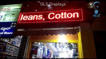 Gls RED Led Scrolling display