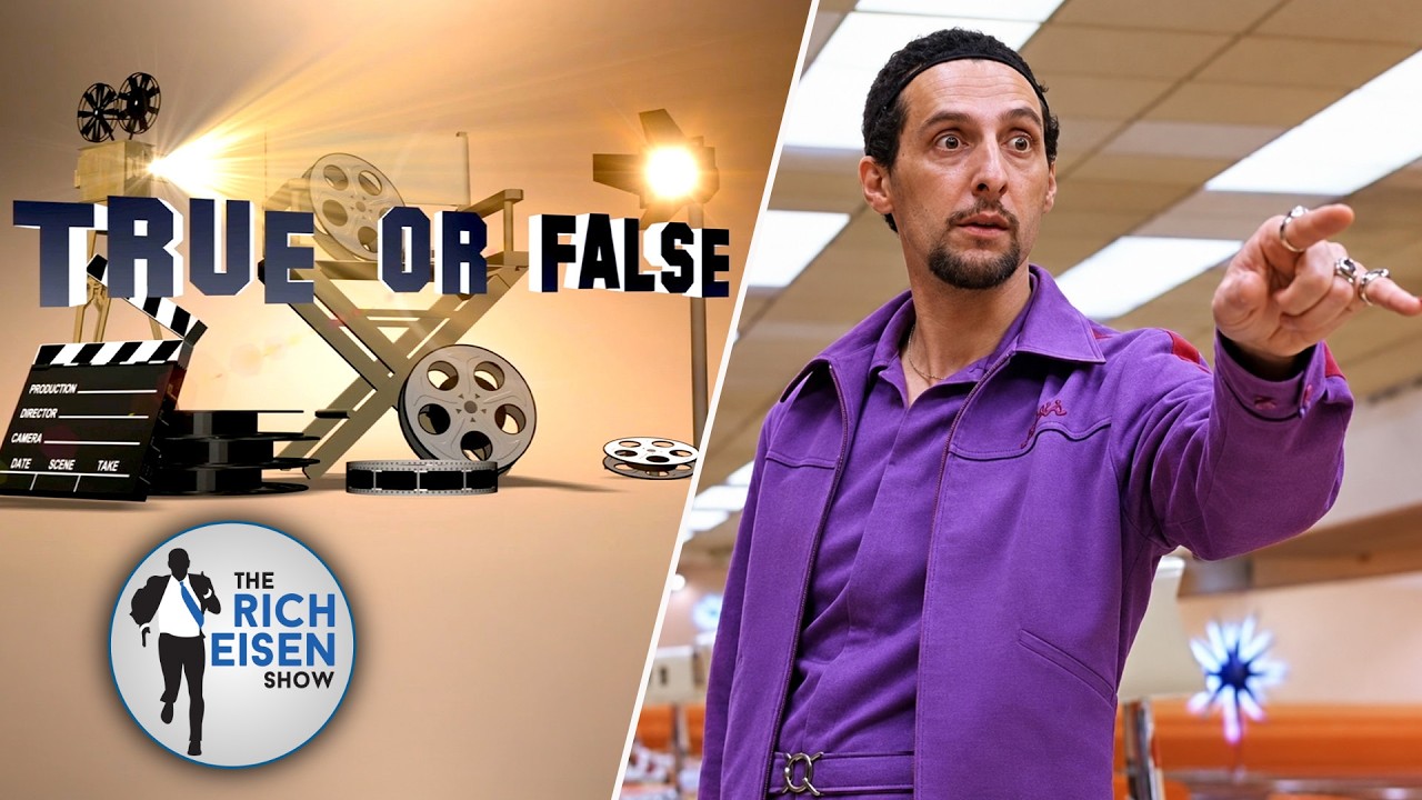 Celebrity True or False: John Turturro on ‘The Big Lebowski’ & Christopher Walken