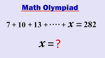 Math Olympiad | A Nice Arithmetic Sequence Progression | VIJAY Maths