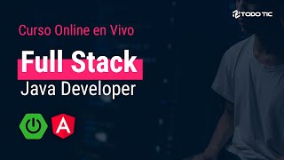 Celebrity Curso Online en Vivo: Full Stack Java Developer Profile