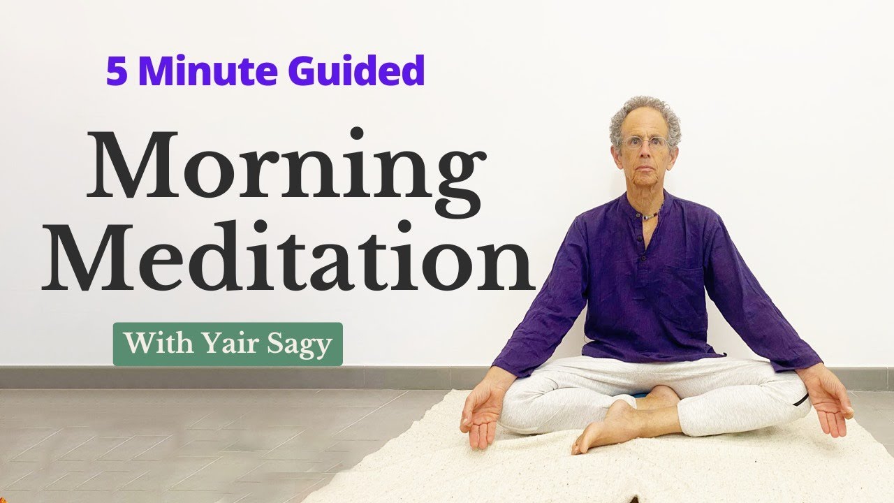 5 Minute Guided Morning Meditation for Positive Energy - YouTube