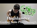 Cloven Hoof - Highlander, Guitar Solo Playthrough