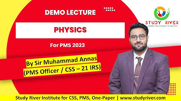 Physics for PMS 2023 (Demo Class)
