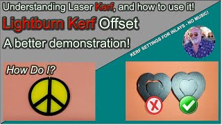 Understanding Kerf Offset on your Laser Engraver Cutter in Lightburn