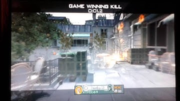Mw3 infected throwing knife last kill cam