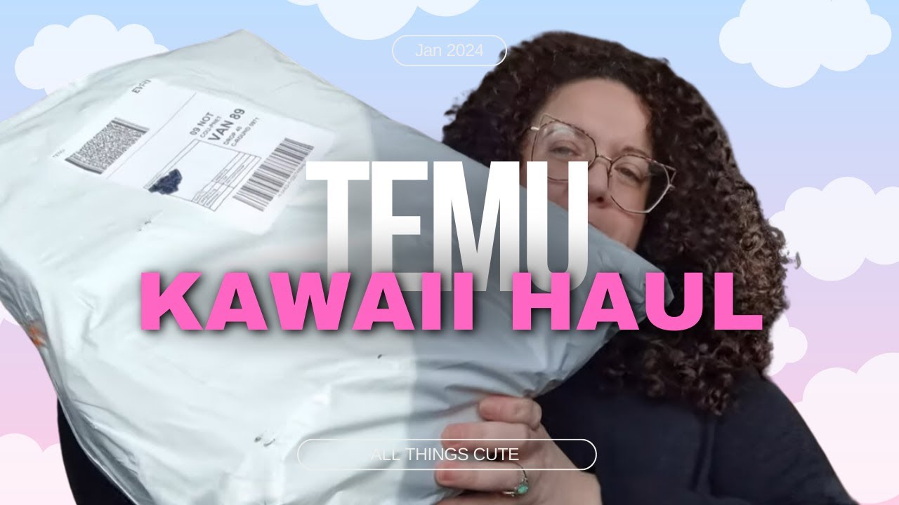 KAWAII TEMU HAUL | Stationery, Soft Toys, Storage and more 