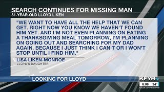 Search heads north for missing Bismarck man