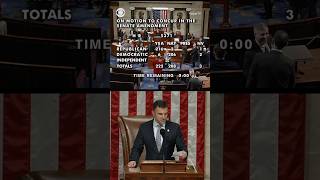 House passes funding package to reopen government #shorts