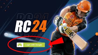 real cricket 24 login with google problem solve | How to Login with Google In Real Cricket 24 screenshot 2