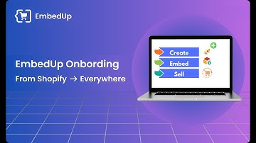 EmbedUp - Embed Shopify Store Products on WordPress, Wix, Webflow, Squarespace & more