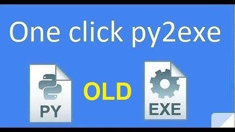 Convert py to exe with one click FREE (watch new video)