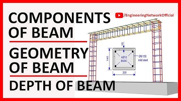 How to Calculate Effective Depth of Beam? | Parts of Beam | Geometry of Beam | Engineering Network