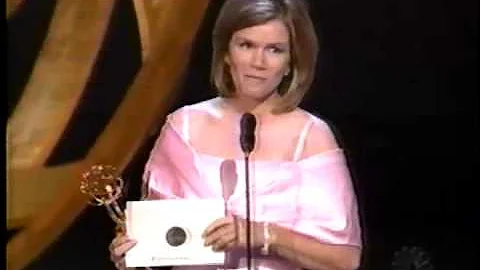 Mare Winningham wins 1998 Emmy Award for Supportin...