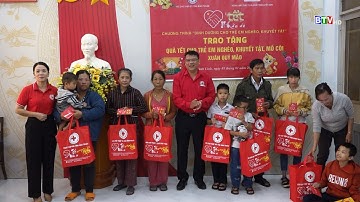 [BTV] - Tặng quà tết cho trẻ em nghèo, mồ côi, công dân lao động