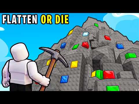 100% Completing FLATTEN THE MOUNTAIN While You Sleep 😴