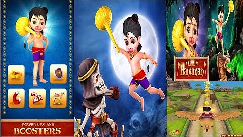 little hanuman run game | little hanuman run | Hanuman Ji vs Ravan